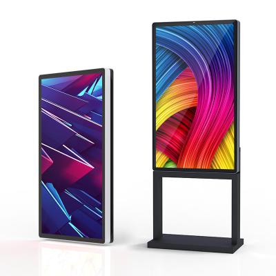 China espessura de ligamento ótica do totem 98mm de 4000cd/m2 55inch Lcd à venda