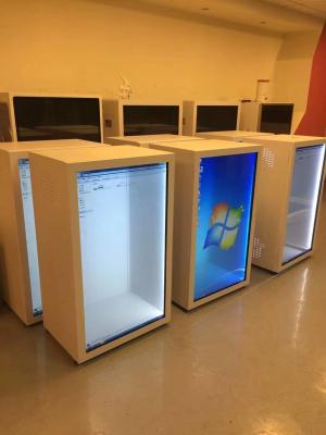 Китай коробка 400cd/m2 шкафа 1920X1080 49inch прозрачная LCD продается