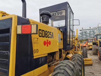China Used KOMATSU GD825A Motor Grader Second-Hand Construction Equipment for sale