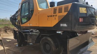 Китай Использованный Volvo EW180BLC Колесный экскаватор 2022 Продается высококачественные подержанные экскаваторы Volvo экспортируемые из Китая продается