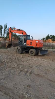 China Zuverlässiger Gebraucht-Hitachi ZX190W Hydraulischer Bagger -- gut gepflegt -- Großhandelspreis zu verkaufen