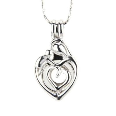 China Best Selling CLASSIC Mother and Child Pearl Cage Pendant Jewelry (PES3-1466) for sale