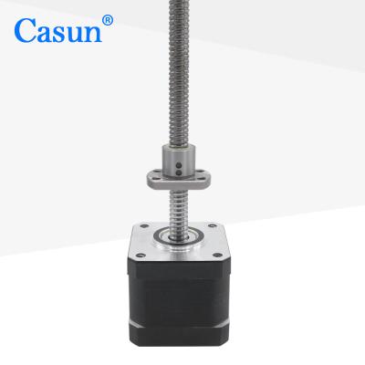 中国 ネマ17ボールスクリュー線形ステップモーター 450mN.m SFK0802 ステップモーター 販売のため