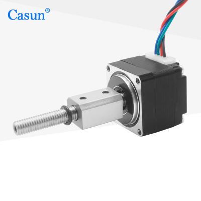 Chine NEMA 8 moteur pas à pas à vis à bille 0,5A corps de 25 mm pour système de vision à vendre