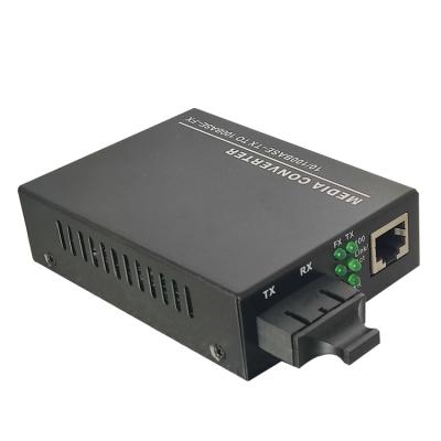 China FTTH 10/100M Media Converter ND-820SSW-20 Smart Adaptive Fast Ethernet Media Converter for sale