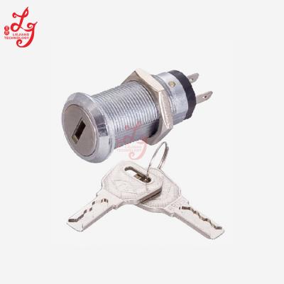 China Cam Lock Key Switch Lock With Flat Key for sale