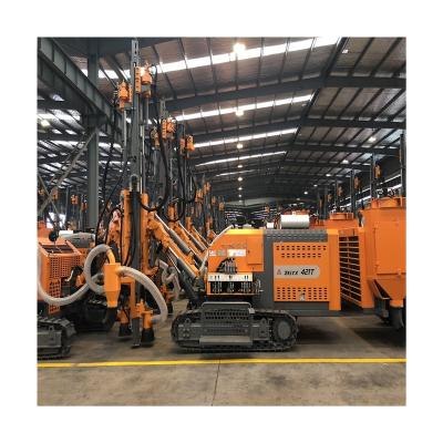 China Construction works JL-421T Integrated Dth Outdoor Rig Equipped Drill With Yuchai China Stage III Motor for sale