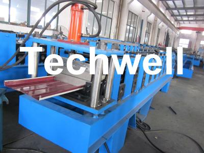 Chine Petit pain en aluminium de toit de couture de position formant la machine pour l'épaisseur matérielle 0,5 - 1.2mm à vendre