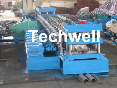 China Barandilla galvanizada de la onda de la hoja de acero 2 que curva la máquina para el perfil de la barandilla de la carretera de Curvinging en venta