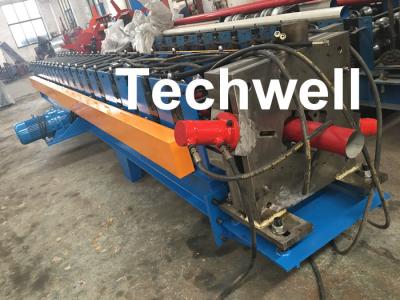 Chine 0-15m/Min formant la machine de tuyau de descente de vitesse, petit pain de Rainspout formant la machine avec l'épaisseur 0.4-0.6mm de bobine à vendre