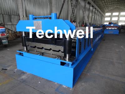 Chine Le panneau de mur de toit laminent à froid former le petit pain de revêtement de mur de machine/toit formant la machine avec le système de contrôle de PLC à vendre