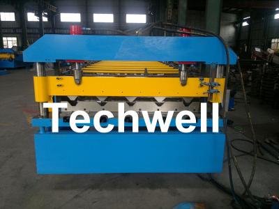 Chine Petit pain de feuille de toit en métal de fer formant la machine avec Uncoiler manuel ou hydraulique à vendre
