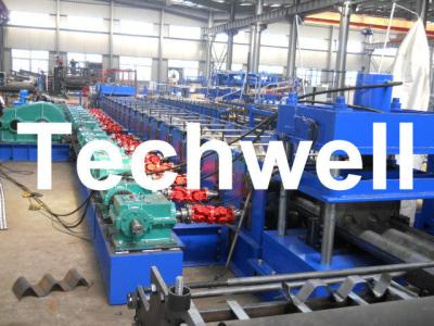 China 2 - 4mm Gimbal het Broodje dat van de de Wegvangrail van de Versnellingsbakaandrijving Machine met 7 Rollen vormt die tw-W312 nivelleren Te koop