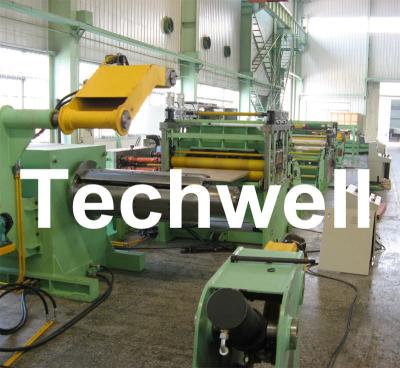 Chine métal de 2 - de 8mm coupé à la ligne de longueur avec Uncoiler, nivelant, coupe à la longueur, empileur automatique à vendre