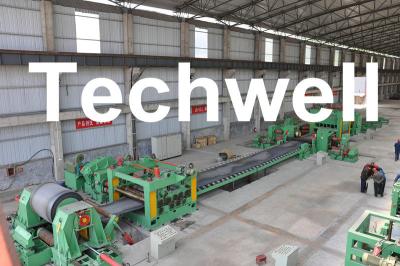 Chine 0,3 - 3.0mm/bobines en acier de 0,5 - de 3.0mm ont coupé à la ligne de machine de longueur avec le système automatique d'empileur à vendre