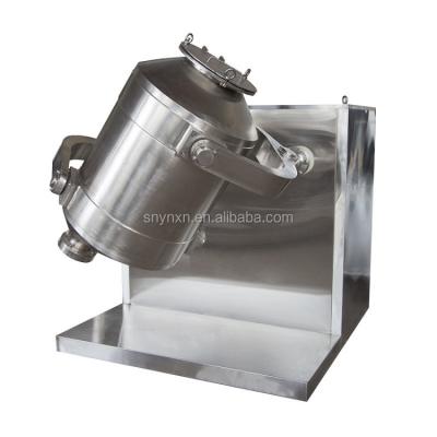 China Efficient Mixing Equipment Stainless Steel 3 D Mixer Machine Food Chemical Granule Powder Blender 3 D High Speed Mixer for sale