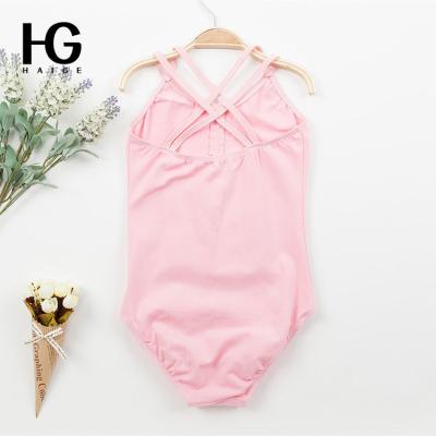 China Solid Cool Kids Girls Custom Logo Summer Color Breathable Strapless Backless Girls Swimming One Piece Swimsuit for sale