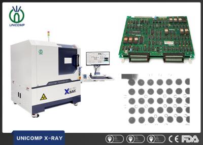 China CNC programmable 5um 2.5D X-Ray machine Unicomp AX7900 for SMT PCBA BGA soldering voids automatically measurement for sale