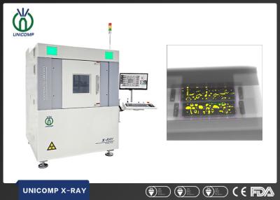 China Unicomp 130kV microfocus X-ray AX9100 for Led PCBA soldering Void measurement for sale