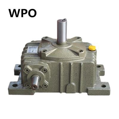 China Material of Construction Shops High Quality Durable Gear 1:10 1:15 Cast Worm Gearbox WPA WPS WPX WPO wp Speed Reducer for sale