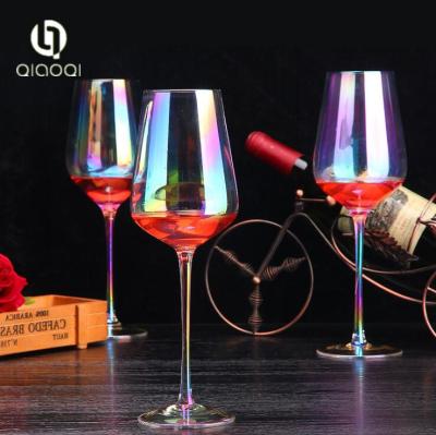China Barbera, Barolo/Burgundy Wine Glasses crystal wine glass with stem Lead-free crystal round ball goblet for sale