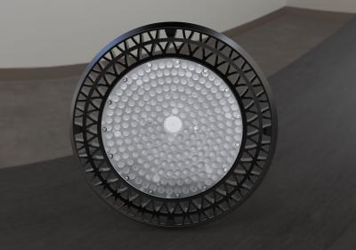 중국 UFO는 높은 만 빛 AC100 AC240V에게 200W SMD3030 피르 센서 5년 보증을 보내게 했습니다 판매용