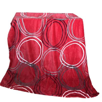 China Anti-pilling Hot Sale Printed Flannel Fleece Blanket 100%Polyester Printed Coral Fleece Blanket for sale