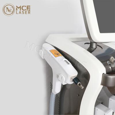 China Multifunctional Dye Removal Handle 0EM/ODM 2 ND Yag Laser Tattoo Hair Removal Hair Remover for sale