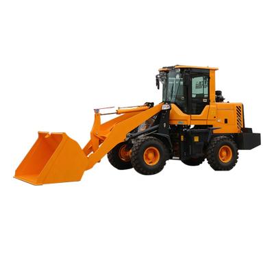China Building Material Shops Chinese Brand Bada Articulated Wheel Mini Front End Loader 4 Wheel 1.5 Ton 2 Ton for sale
