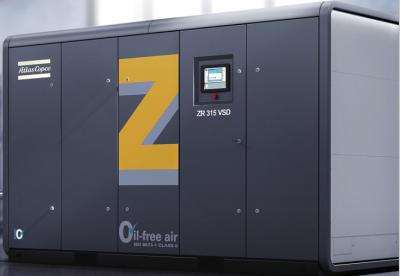 China ZT55~750, ZT75~900VSD Compresor de aire de tornillo Atlas libre de aceite Material de aleación de aluminio en venta
