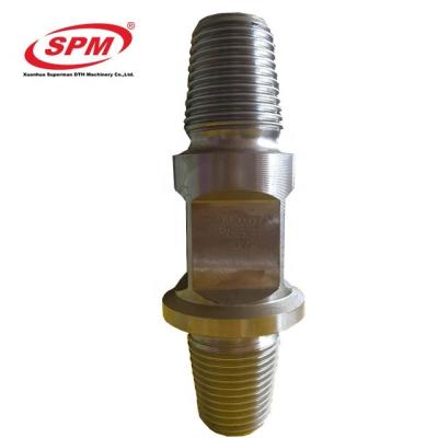 China Wear Resistant Drilling Rod Couplings dth Drilling Accessories Couplings / Hammer Drill Pipes and Black Diamond dth Bits Joints Adapter for sale