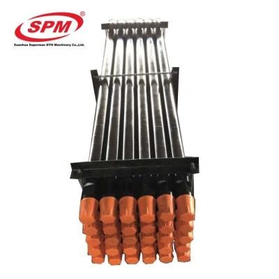 China Construction works High Quality Friction Welding DTH Drill Pipe Price/Price 76,89,102,114mm Drill Rods For Rock Blowing And Water Well Drilling for sale