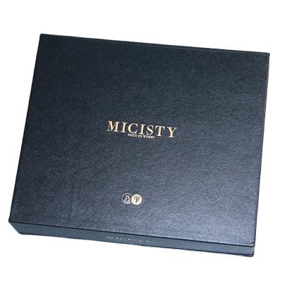 China Recyclable Customized Corrugated Paper Box Manufacturer Custom Logo and size Paper Boxes Luxury Design Black Box For Clothing Packaging for sale