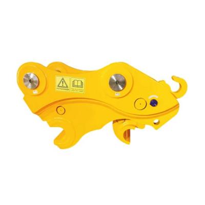 China Construction works Hydraulic Quick Hitch Coupler High Efficiency Long Durability For 1-50 Ton Excavator for sale