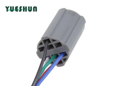 China Coleta ignífuga iluminada del alambre del Pin 30cm del enchufe del zócalo del interruptor de botón 5 en venta
