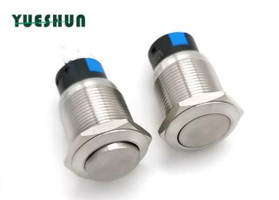 Chine Contact de verrouillage momentané rond du bouton poussoir IP67 1NO 1NC d'acier inoxydable à vendre