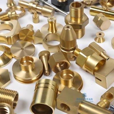 China Mini CNC Parts Custom Precision Brass Industrial Sewing Machine Parts for sale
