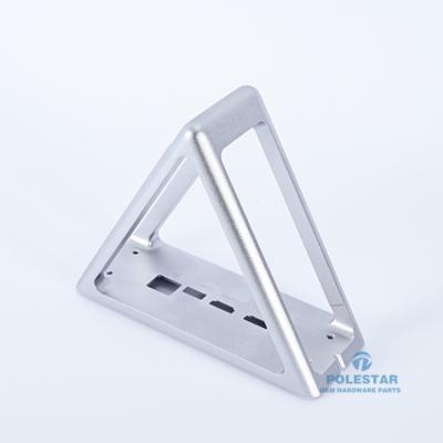 China CNC Inside Triangle Gusset Corner Bracket For 4545 Aluminium Profile for sale