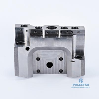 China High Precision CNC Machining Engine Block Titanium Alloy Polished for sale