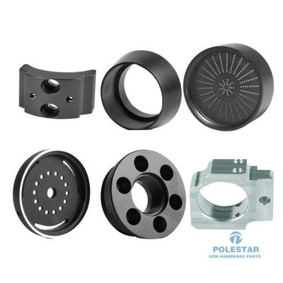 China Aluminum Alloy Parts Precision CNC Machined Automobile Lamp Radiator Accessories for sale