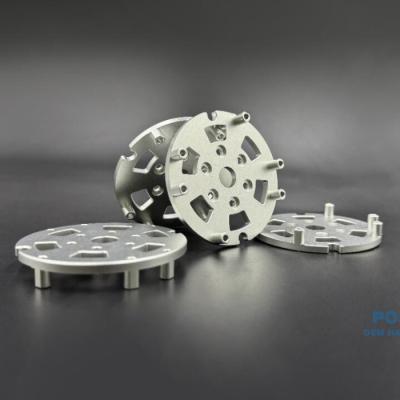 China Custom Cnc Aluminum Garbage Disposer Disk Recyclable Turned Grinding Disc for sale