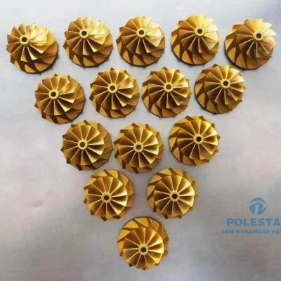 China 5 Axis Aluminum CNC Machining Milling Compressor Wheel Impeller Pump Impellers for sale