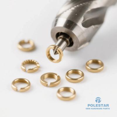 China Precision Miniature Brass Stop Rings CuZn39Pb3 Model Making Drills for sale