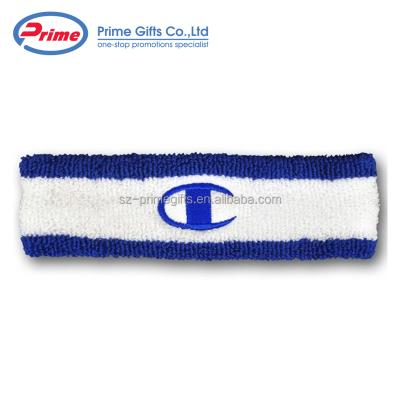 China 2019 Latest Comfortable Hair Accessories Colorful Breathable Cotton Sports Headband With Custom Logo for sale