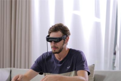 China TYPE C 3D Movie 1800 Nits 1920* 1080 VR Smart Glasses For Games Console for sale