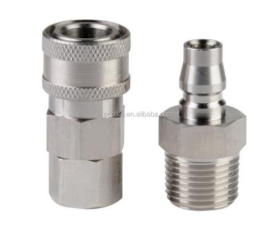 China Steel Series 200 ASIA Common Type Pneumatic Quick Couplings for sale