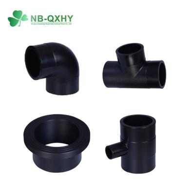 중국 HDPE 플라스틱 파이프 결합 관절의 부트 융합을 위한 고압 PE 파이프 피팅 판매용