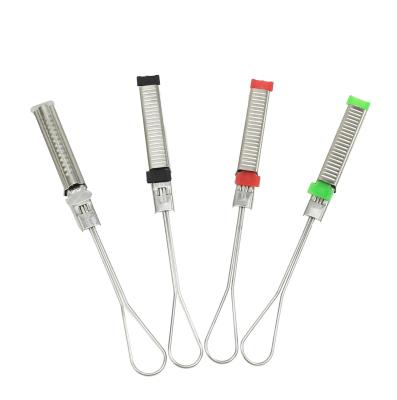 China Optical Fiber Cable Drop Wire Clamp Flat Structure Stainless Steel for sale