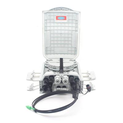 China FTTH Glasfaser 8 Port wasserdichtes Endgerät für Innen- und Außenbereich IP65 wasserdicht zu verkaufen
