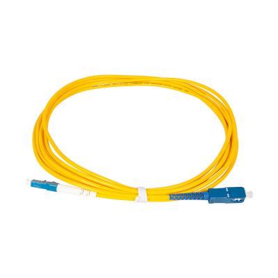 China Comprimento personalizável LC UPC para SC UPC Cordão óptico SM SX 3M, 5M,10M à venda